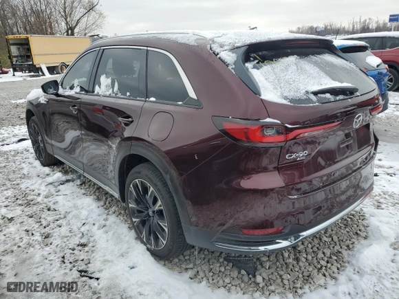 2024 Mazda CX-90 PHEV Premium with VIN JM3KKDHAXR1157945, listed as a Copart auction lot 82247184 with NaN miles and Salvage Title. Bid and sale history available at carsss.com. Image 2.