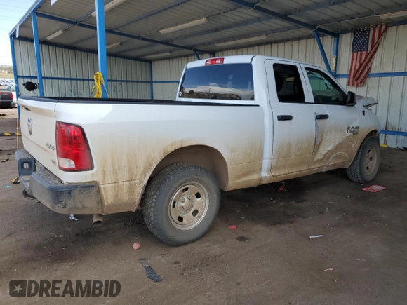 2019 Ram 1500 Tradesman z VIN 1C6RR7FG2KS667998, wystawiony jako Copart lot #52797085 z przebiegiem 69 821 mil mil oraz Szkoda całkowita • Salvage title. Historia ofert i sprzedaży dostępna na DreamBid. Obrazek 3.