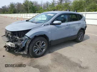2021 Honda CR-V EX-L z VIN 2HKRW2H84MH602243, wystawiony jako Copart lot #61104045 z przebiegiem 60 767 mil mil oraz Szkoda całkowita • Salvage title. Historia ofert i sprzedaży dostępna na DreamBid. Obrazek 1.