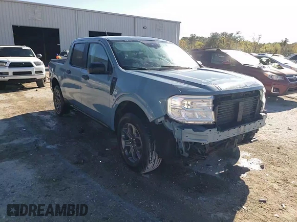 2023 Ford Maverick XL with VIN 3FTTW8E36PRA33267, listed as a Copart auction lot 50074005 with 21,062 mi miles and Salvage Title. Bid and sale history available at DreamBid. Image 14.