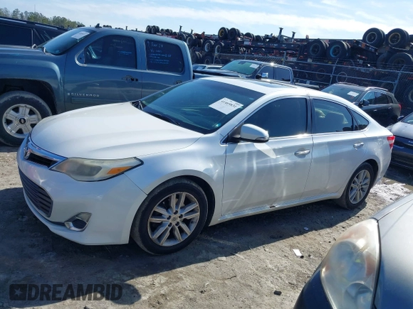 2013 Toyota Avalon XLE with VIN 4T1BK1EB3DU004802, listed as a IAAI auction lot 41469831 with 215,235 mi miles and . Bid and sale history available at DreamBid. Image 14.
