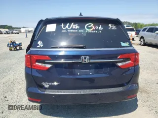 2023 Honda Odyssey EX-L z VIN 5FNRL6H66PB059463, wystawiony jako Copart lot #52288865 z przebiegiem Nie podano mil oraz Szkody całkowita. Historia ofert i sprzedaży dostępna na DreamBid. Obrazek 6.