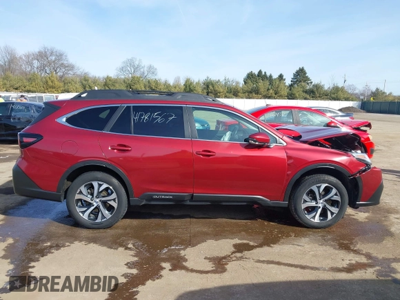 2022 Subaru Outback Limited z VIN 4S4BTANC1N3215882, wystawiony jako IAAI lot #41781567 z przebiegiem 31 930 mil mil oraz . Historia ofert i sprzedaży dostępna na DreamBid. Obrazek 13.