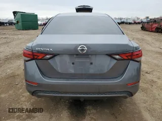 2023 Nissan Sentra S with VIN 3N1AB8BV0PY285971, listed as a Copart auction lot 47606815 with 21,076 mi miles and Salvage Title. Bid and sale history available at DreamBid. Image 6.