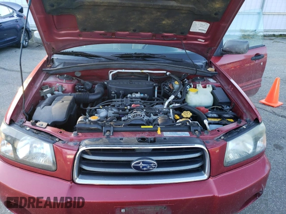 2003 Subaru Forester XS with VIN JF1SG65643H736343, listed as a Copart auction lot 77376394 with 108,665 mi miles and Salvage Title. Bid and sale history available at carsss.com. Image 12.