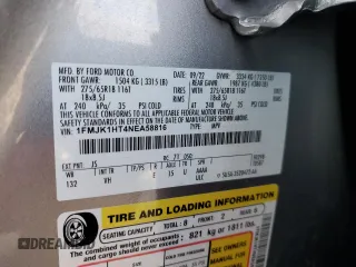 2022 Ford Expedition Max XLT z VIN 1FMJK1HT4NEA58816, wystawiony jako Copart lot #42107025 z przebiegiem 38 849 mil mil oraz Szkoda całkowita • Salvage title. Historia ofert i sprzedaży dostępna na DreamBid. Obrazek 13.