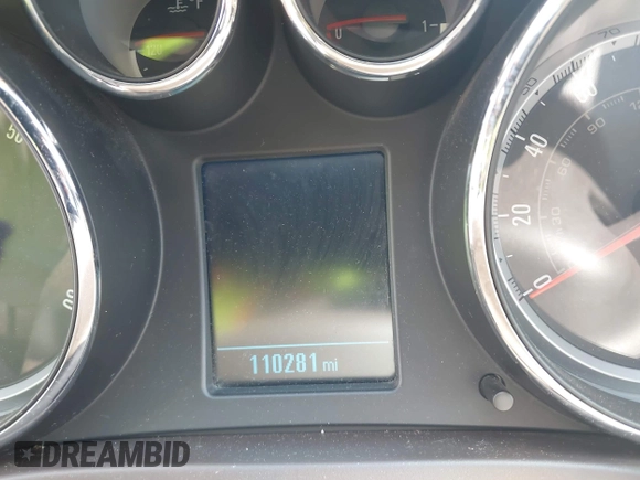 2013 Buick Regal Turbo Premium 1 with VIN 2G4GS5EV1D9194216, listed as a IAAI auction lot 42635236 with 110,281 mi miles and . Bid and sale history available at DreamBid. Image 7.