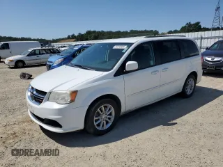 2014 Dodge Grand Caravan SXT z VIN 2C4RDGCG1ER433319, wystawiony jako Copart lot #55533885 z przebiegiem 146 550 mil mil oraz Czysty tytuł • Clean title. Historia ofert i sprzedaży dostępna na DreamBid. Obrazek 1.