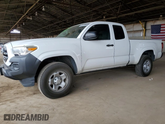 2018 Toyota Tacoma SR with VIN 5TFRX5GN7JX104852, listed as a Copart auction lot 53123385 with 82,006 mi miles and Salvage Title. Bid and sale history available at DreamBid. Image 1.