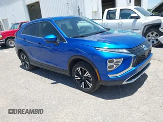 2025 Mitsubishi Eclipse Cross SE with VIN JA4ATWAA5SZ008772, listed as a IAAI auction lot 42677253 with 13,042 mi miles and . Bid and sale history available at DreamBid. Image 1.