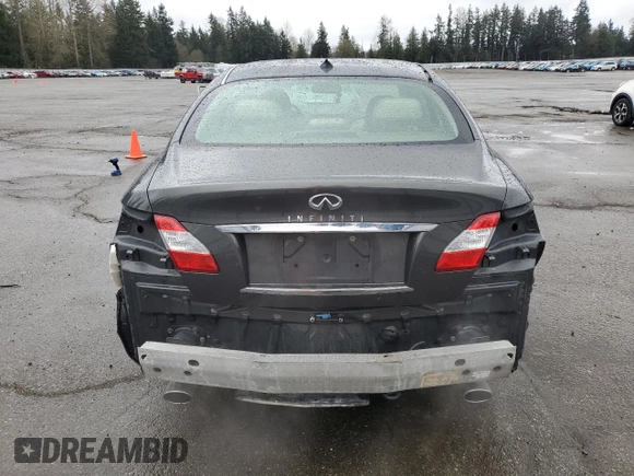2012 Infiniti M z VIN JN1BY1AP8CM334084, wystawiony jako Copart lot #50758815 z przebiegiem 107 917 mil mil oraz Szkoda całkowita • Salvage title. Historia ofert i sprzedaży dostępna na DreamBid. Obrazek 6.