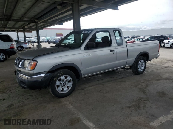1998 Nissan Frontier XE with VIN 1N6DD26S8WC370482, listed as a Copart auction lot 52017845 with 46,572 mi miles and Salvage title. Bid and sale history available at DreamBid. Image 1.