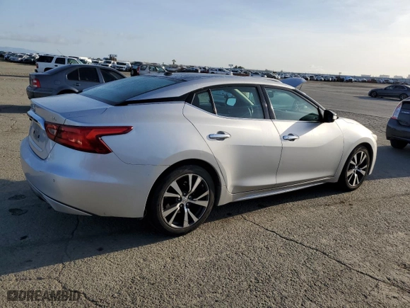2016 Nissan Maxima 3.5 SV with VIN 1N4AA6APXGC390247, listed as a Copart auction lot 52455455 with 242,044 mi miles and Clean Title. Bid and sale history available at carsss.com. Image 3.