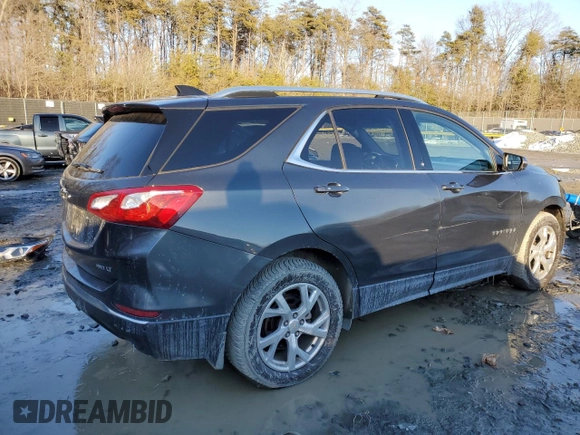 2019 Chevrolet Equinox LT with VIN 2GNAXVEX9K6130153, listed as a Copart auction lot 89354165 with 112,705 mi miles and Salvage Title. Bid and sale history available at carsss.com. Image 3.