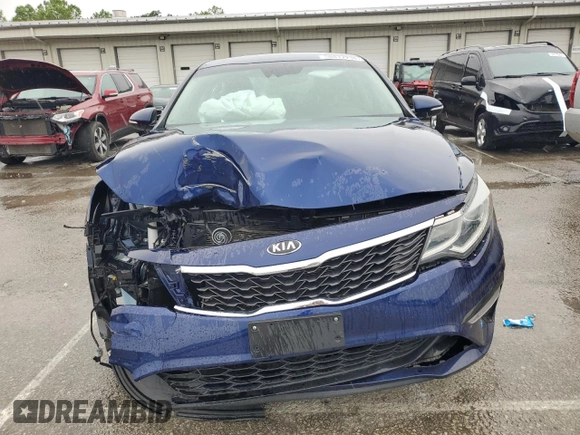 2020 Kia Optima LX with VIN 5XXGT4L32LG391657, listed as a Copart auction lot 58817235 with 51,490 mi miles and Salvage title. Bid and sale history available at DreamBid. Image 5.