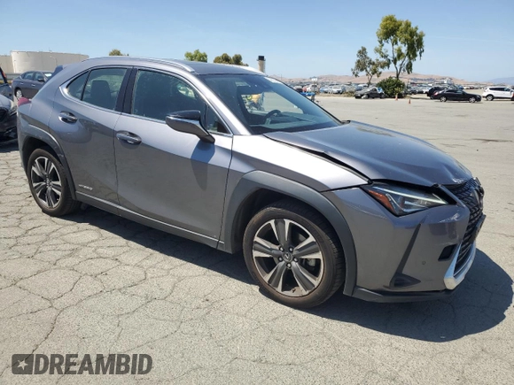 2019 Lexus UX 250h с VIN JTHU9JBHXK2017345, выставлен на аукционе Copart как лот 58538445 с пробегом 43 390 миль миль и Списание • Salvage title. История ставок и продаж доступна на DreamBid. Изображение 4.