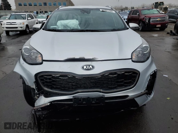 2020 Kia Sportage S with VIN KNDP6CAC5L7702138, listed as a Copart auction lot 45701155 with 73,422 mi miles and Salvage Title. Bid and sale history available at carsss.com. Image 5.
