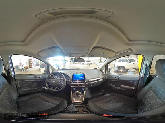 2021 Ford EcoSport SE with VIN MAJ6S3GL0MC402777, listed as a Copart auction lot 58030075 with 33,496 mi miles and Salvage title. Bid and sale history available at DreamBid. Image 16.