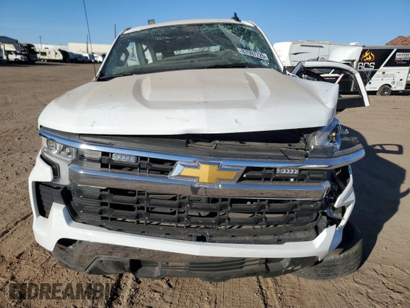 2024 Chevrolet Silverado 1500 LT with VIN 1GCPACED2RZ170782, listed as a Copart auction lot 87597725 with Not Provided miles and Salvage Title. Bid and sale history available at DreamBid. Image 5.