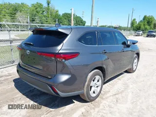 2021 Toyota Highlander L with VIN 5TDZZRAH3MS034975, listed as a IAAI auction lot 39170135 with 86,052 mi miles and . Bid and sale history available at DreamBid. Image 4.