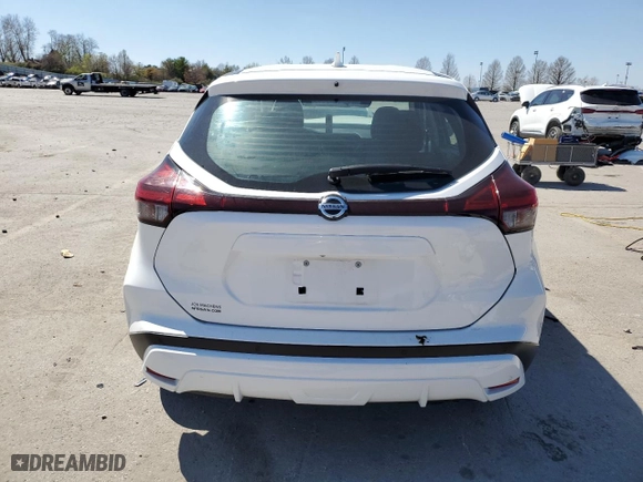 2021 Nissan Kicks S with VIN 3N1CP5BV9ML550064, listed as a Copart auction lot 50641265 with 0 mi miles and Salvage Title. Bid and sale history available at carsss.com. Image 6.