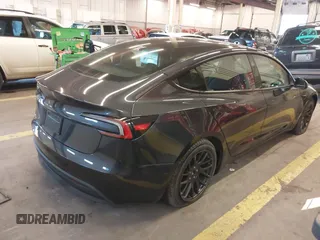 2024 Tesla Model 3 with VIN 5YJ3E1EA9RF835440, listed as a IAAI auction lot 41255559 with 4,789 mi miles. Bid and sale history available at carsss.com. Image 4.