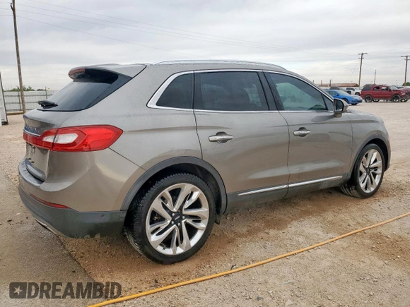 2017 Lincoln MKX Reserve z VIN 2LMPJ6LR6HBL30244, wystawiony jako Copart lot #56879745 z przebiegiem 98 771 mil mil oraz Czysty tytuł • Clean title. Historia ofert i sprzedaży dostępna na DreamBid. Obrazek 3.