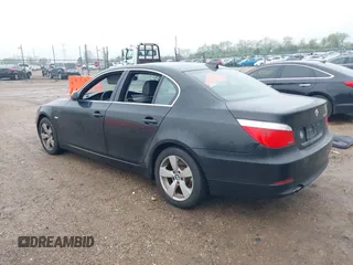 2008 BMW 5 Series 528xi with VIN WBANV13568BZ47349, listed as a IAAI auction lot 42169044 with Not Provided miles. Bid and sale history available at carsss.com. Image 3.