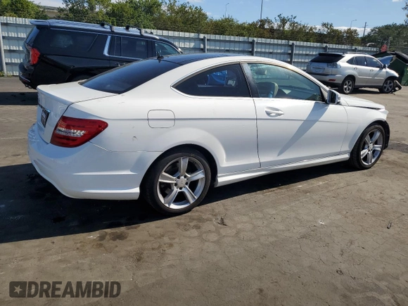 2014 Mercedes-Benz C 250 with VIN WDDGJ4HB7EG291559, listed as a Copart auction lot 51951685 with 72,773 mi miles and Salvage Title. Bid and sale history available at DreamBid. Image 3.