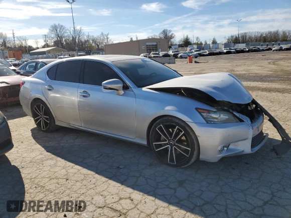 2013 Lexus GS 350 with VIN JTHBE1BL5D5012160, listed as a Copart auction lot 43042755 with 151,334 mi miles and Salvage Title. Bid and sale history available at carsss.com. Image 4.