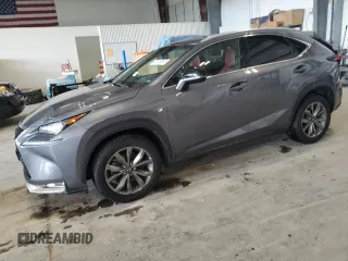 2015 Lexus NX 200t with VIN JTJYARBZ7F2010762, listed as a Copart auction lot 55749095 with 96,345 mi miles and Salvage title. Bid and sale history available at DreamBid. Image 1.