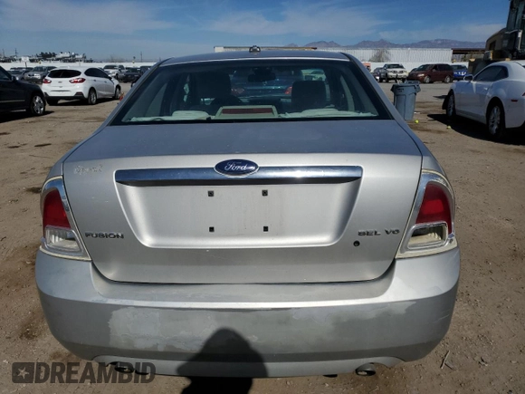 2008 Ford Fusion SEL with VIN 3FAHP08188R208284, listed as a Copart auction lot 44253015 with 121,010 mi miles and Salvage Title. Bid and sale history available at carsss.com. Image 6.