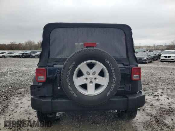 2018 Jeep Wrangler JK Unlimited Sport S with VIN 1C4HJWDG2JL925986, listed as a Copart auction lot 85048114 with 59,333 mi miles and Salvage Title. Bid and sale history available at carsss.com. Image 6.