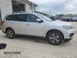 2018 Nissan Pathfinder SV with VIN 5N1DR2MM2JC646684, listed as a Copart auction lot 57104425 with 95,718 mi miles and Salvage title. Bid and sale history available at DreamBid. Image 4.