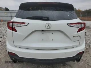 2020 Acura RDX Advance with VIN 5J8TC2H7XLL022755, listed as a Copart auction lot 81921734 with 112,489 mi miles and Salvage title. Bid and sale history available at DreamBid. Image 6.