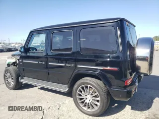 2023 Mercedes-Benz G 550 with VIN W1NYC6BJ3PX461528, listed as a Copart auction lot 87510075 with 19,992 mi miles and Salvage Title. Bid and sale history available at DreamBid. Image 2.