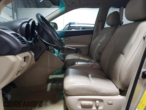 2006 Lexus RX 400h with VIN JTJHW31U660009747, listed as a Copart auction lot 60523035 with 136,553 mi miles and Salvage title. Bid and sale history available at DreamBid. Image 7.