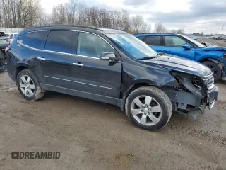 2014 Chevrolet Traverse LTZ with VIN 1GNKRJKD9EJ330796, listed as a Copart auction lot 82094684 with 113,728 mi miles and Clean Title. Bid and sale history available at DreamBid. Image 4.