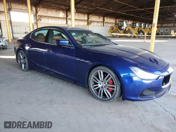2015 Maserati Ghibli S Q4 z VIN ZAM57RTA1F1134590, wystawiony jako Copart lot #41630285 z przebiegiem 76 142 mil mil oraz Szkoda całkowita • Salvage title. Historia ofert i sprzedaży dostępna na DreamBid. Obrazek 4.
