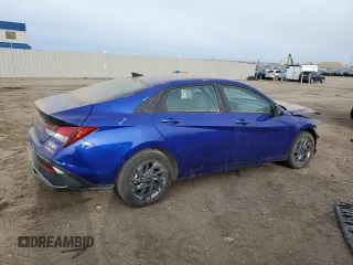 2024 Hyundai Elantra SEL with VIN KMHLM4DG0RU811458, listed as a Copart auction lot 49504685 with 16,163 mi miles and Salvage Title. Bid and sale history available at carsss.com. Image 3.