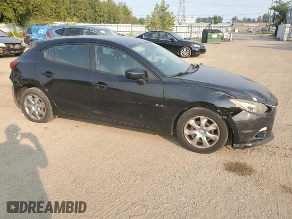 2014 Mazda 3 i Sport with VIN JM1BM1K73E1183599, listed as a Copart auction lot 69999854 with 347,206 mi miles and Clean Title. Bid and sale history available at DreamBid. Image 4.