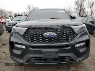 2022 Ford Explorer ST with VIN 1FM5K8GCXNGC46014, listed as a Copart auction lot 43247475 with 35,289 mi miles and Salvage Title. Bid and sale history available at carsss.com. Image 5.