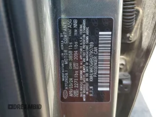2024 Hyundai Elantra SEL с VIN KMHLM4DG4RU790789, выставлен на аукционе Copart как лот 64934725 с пробегом 24 693 миль миль и Чистый • Clean title. История ставок и продаж доступна на DreamBid. Изображение 13.