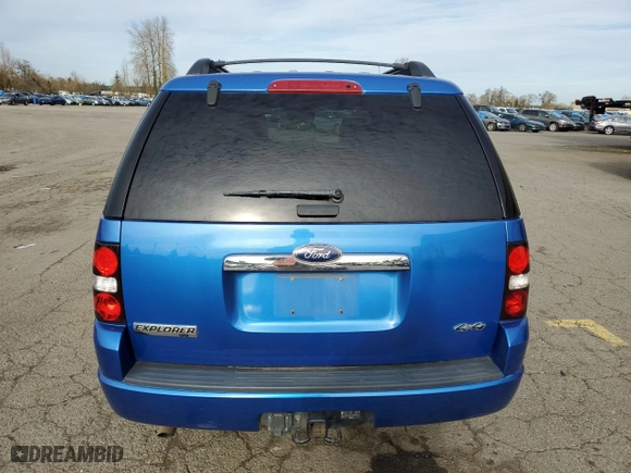 2010 Ford Explorer XLT with VIN 1FMEU7DE4AUA86010, listed as a Copart auction lot 85805304 with 83,229 mi miles and Salvage Title. Bid and sale history available at carsss.com. Image 6.