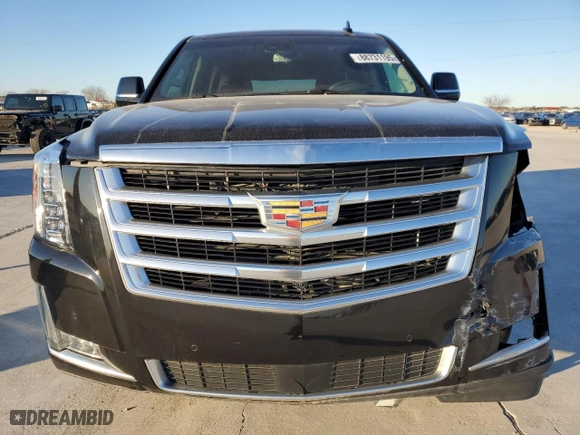 2019 Cadillac Escalade Premium Luxury with VIN 1GYS4CKJ6KR405289, listed as a Copart auction lot 88731195 with 75,265 mi miles and Salvage Title. Bid and sale history available at carsss.com. Image 5.