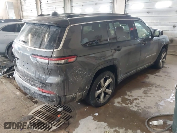 2021 Jeep Grand Cherokee Limited with VIN 1C4RJKBG3M8171598, listed as a IAAI auction lot 41581027 with 74,504 mi miles and . Bid and sale history available at DreamBid. Image 4.
