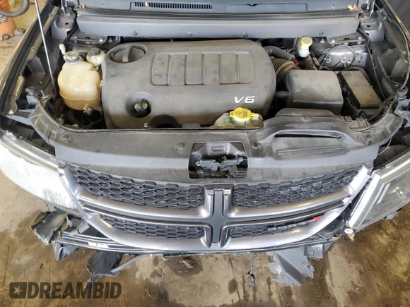 2017 Dodge Journey GT with VIN 3C4PDDEG8HT623879, listed as a Copart auction lot 57752175 with 92,822 mi miles and Salvage title. Bid and sale history available at DreamBid. Image 12.