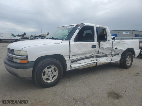 1999 Chevrolet Silverado 1500 LS with VIN 2GCEC19W6X1236726, listed as a Copart auction lot 48335755 with 180,111 mi miles and Salvage Title. Bid and sale history available at carsss.com. Image 1.