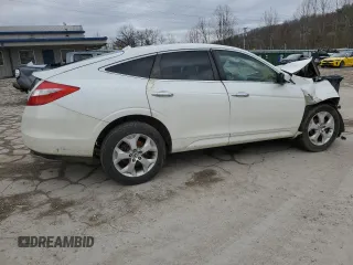 2012 Honda Crosstour EX-L with VIN 5J6TF2H5XCL001080, listed as a Copart auction lot 47047035 with Not Provided miles and Salvage Title. Bid and sale history available at carsss.com. Image 3.