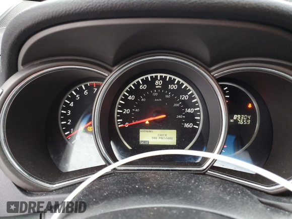 2013 Nissan Murano SV with VIN JN8AZ1MW7DW312161, listed as a Copart auction lot 43548415 with 89,304 mi miles and Salvage Title. Bid and sale history available at carsss.com. Image 9.